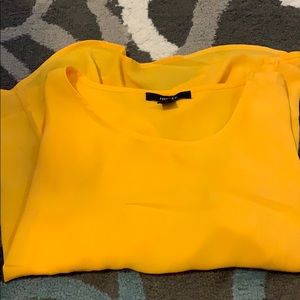Yellow professional top